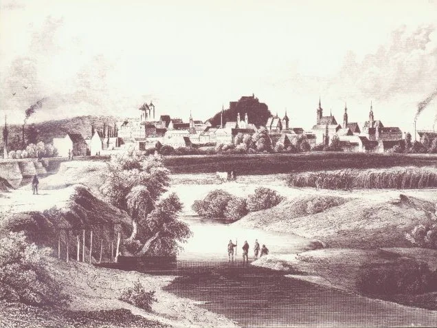 Brünn von Südosten gesehen, 1842