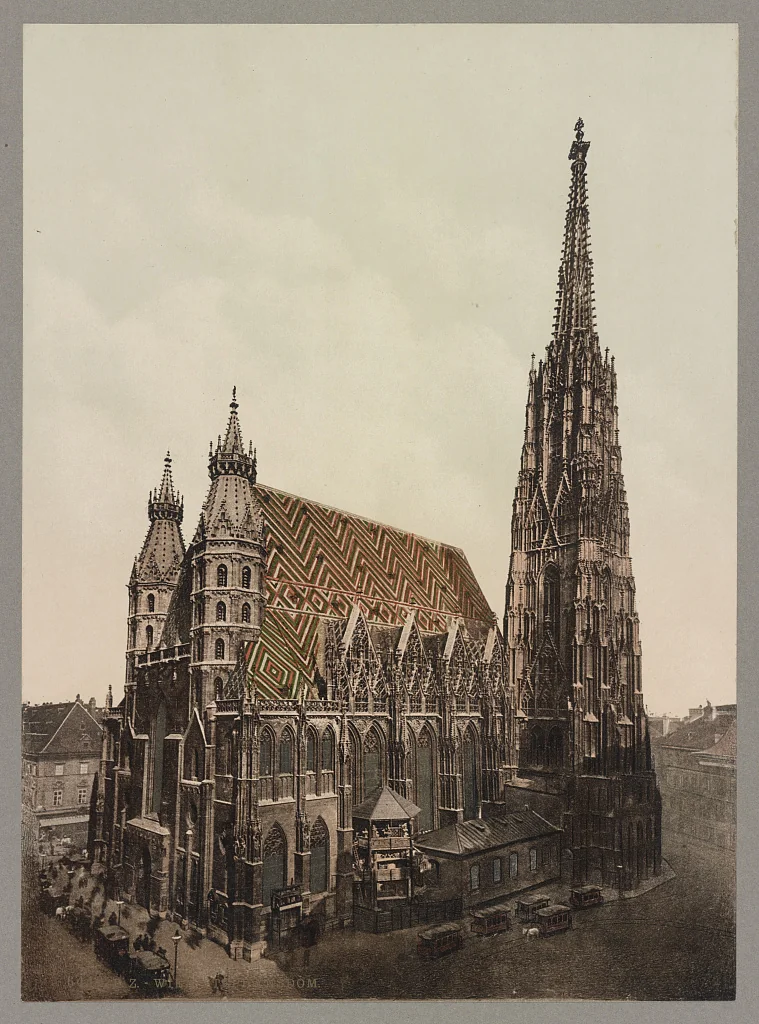 Wien. Stephansdom, Photochrom Photoglob Company, ca. 1890-1906
